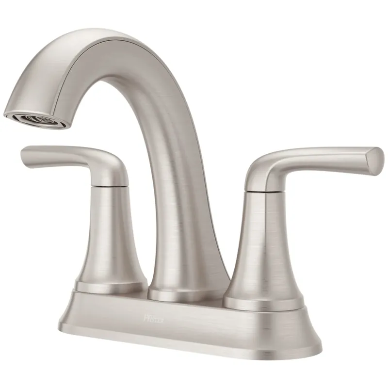 Direct From Factory Pfister McAllen 1.2 GPM Centerset Bathroom Faucet with TiteSeal Mounting and Spot Defense Technologies – Includes Push & Seal Drain Assembly