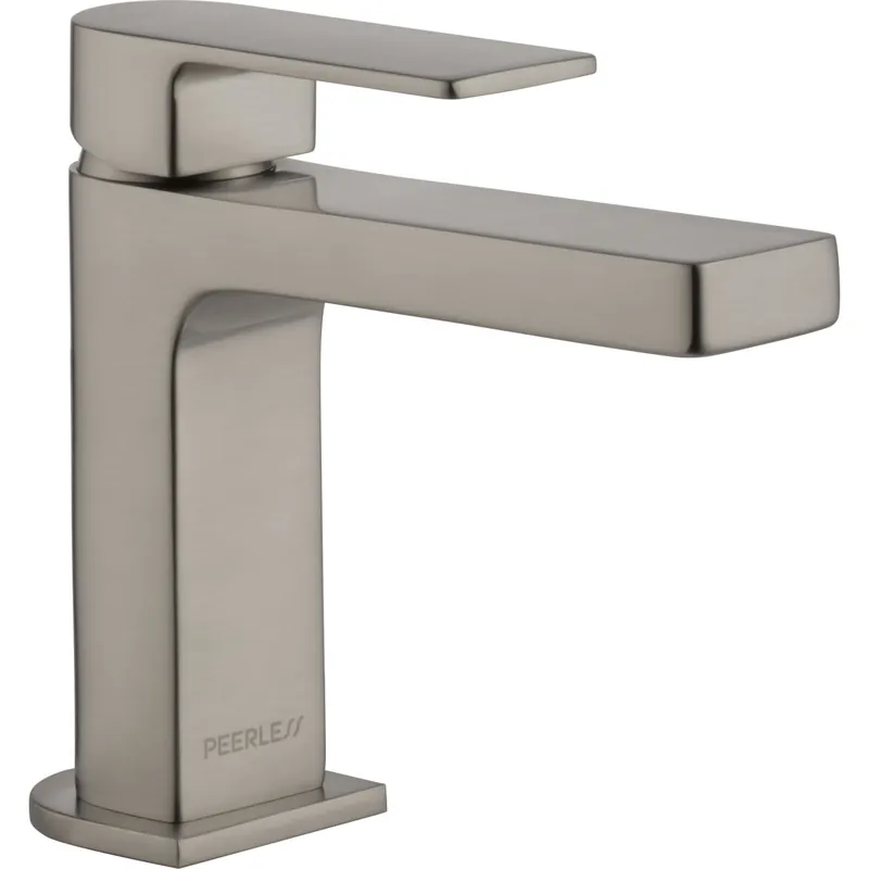 Peerless Xander 1 GPM Single Hole Bathroom Faucet with Push Pop-Up Drain Assembly - Lifetime Limited Warranty Secure Checkout