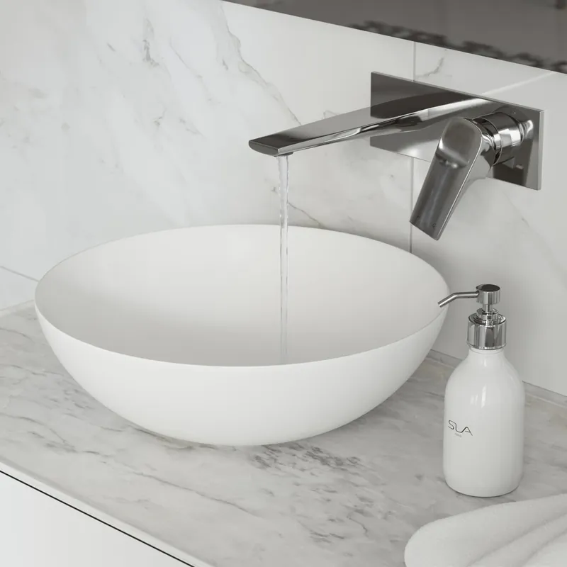 Discount Swiss Madison Monaco 1.2 GPM Wall Mounted Single Hole Bathroom Faucet