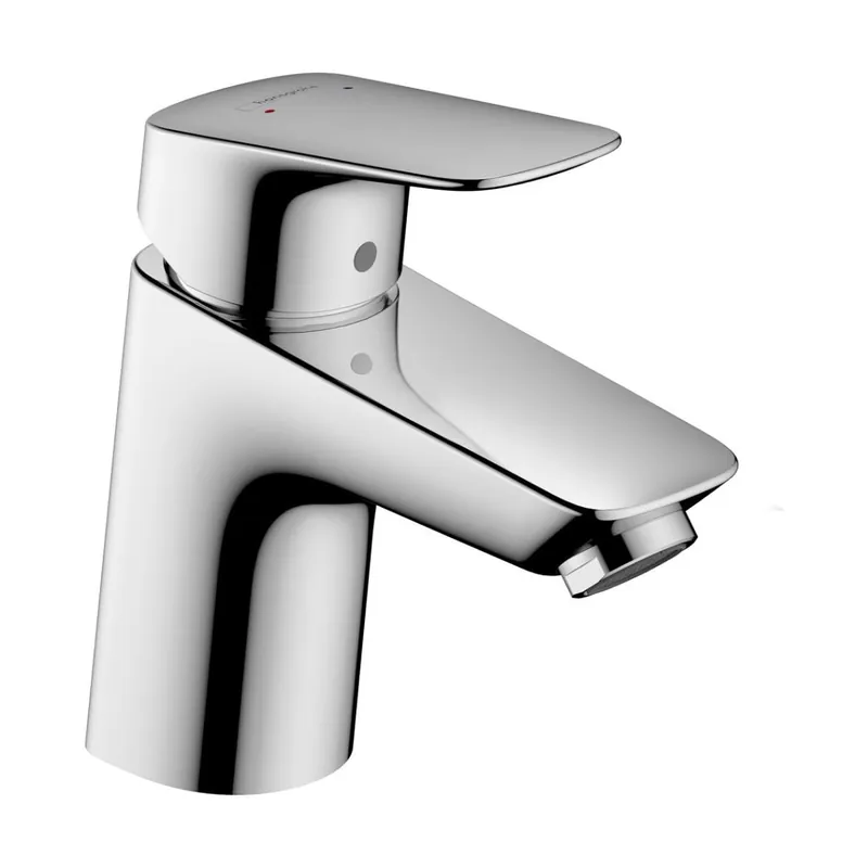 Hansgrohe Logis 1.2 GPM Single Hole Bathroom Faucet with EcoRight, ComfortZone, and Air Power Technologies - Drain Assembly Included Clearance