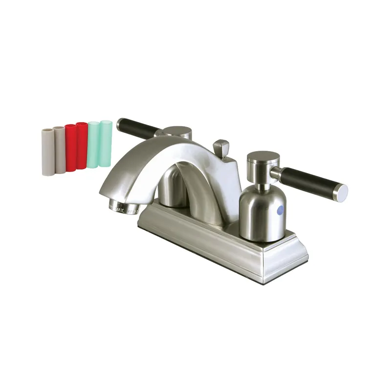 Sale Kingston Brass Kaiser 1.2 GPM Centerset Bathroom Faucet with Pop-Up Drain Assembly
