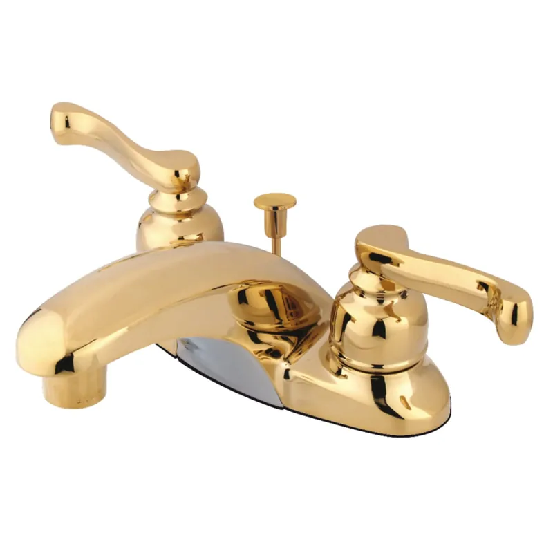 Kingston Brass Royale 1.2 GPM Centerset Bathroom Faucet with Pop-Up Drain Assembly Latest