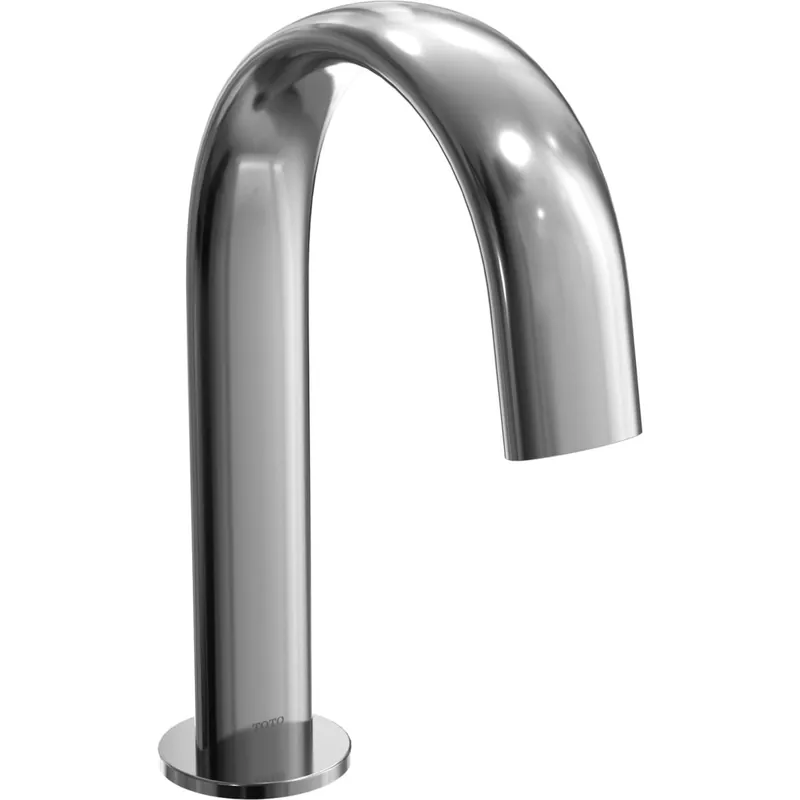 Place Order TOTO Gooseneck ECOPOWER 0.5 GPM Single Hole Touchless Bathroom Faucet with Thermostatic Mixing Valve and 10 Second On-Demand Flow