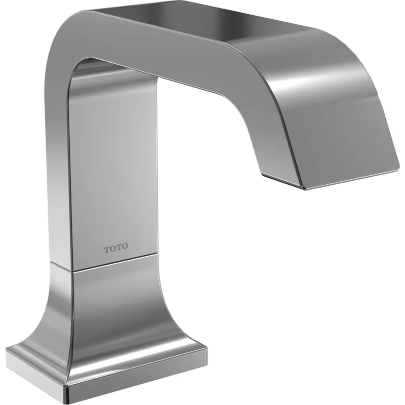 Worldwide Shipping TOTO GC AC Powered 0.35 GPM Single Hole Touchless Bathroom Faucet with Mixing Valve and 20 Second On-Demand Flow