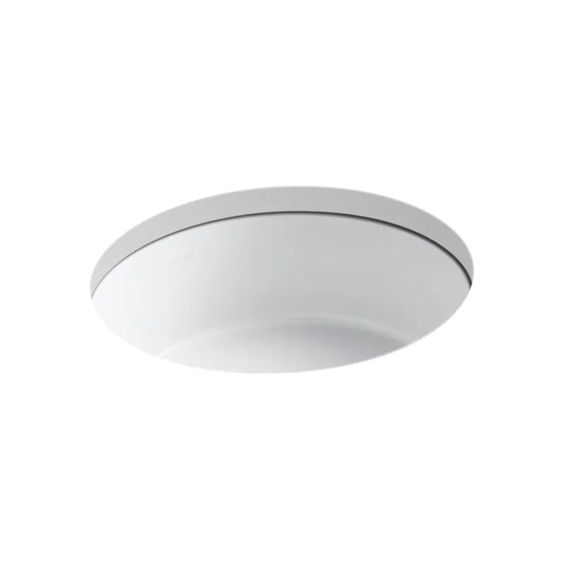 Weekend Sale Kohler Verticyl 13-3/4" Undermount Bathroom Sink with Overflow