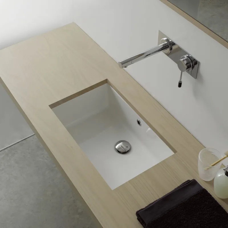 Hot Picks Nameeks Scarabeo 18-2/5" Ceramic Undermount Bathroom Sink - Includes Overflow