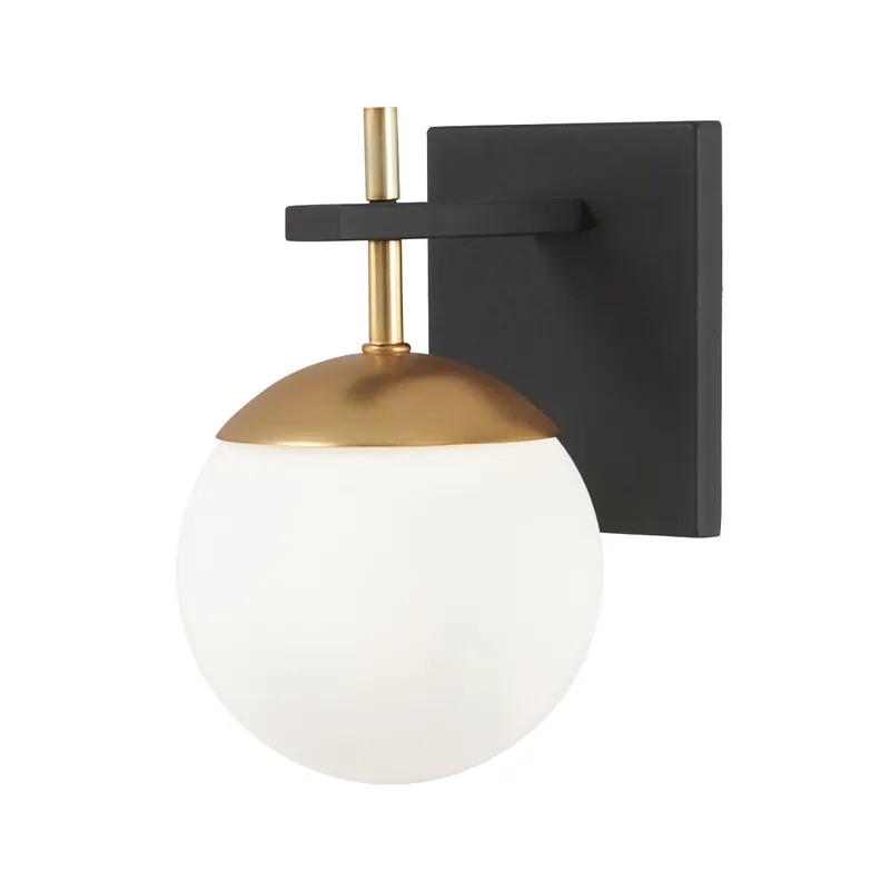 Kovacs Alluria 1 Light 10" Tall Bathroom Sconce with Etched Opal Glass Shade Sale