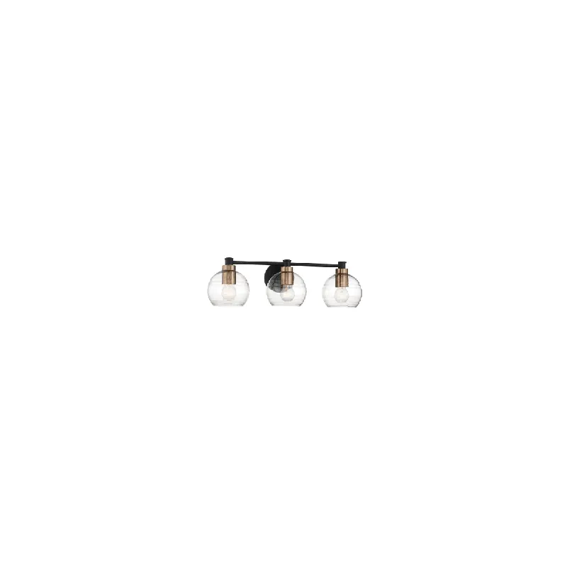 Minka Lavery Keyport 3 Light 25" Wide Bathroom Vanity Light Authentic