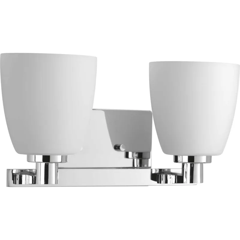 Holiday Sale Progress Lighting Fleet 14" Wide 2 Light Vanity Light with Etched Glass Shades