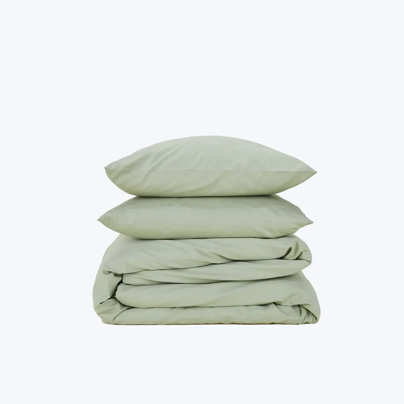 Bulk Order Essential Percale Duvet Cover Sage