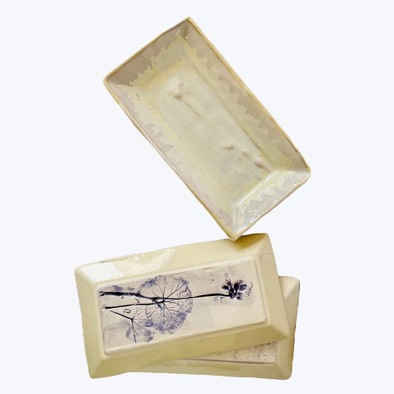 Geranium Inlay Tray - Violet Latest