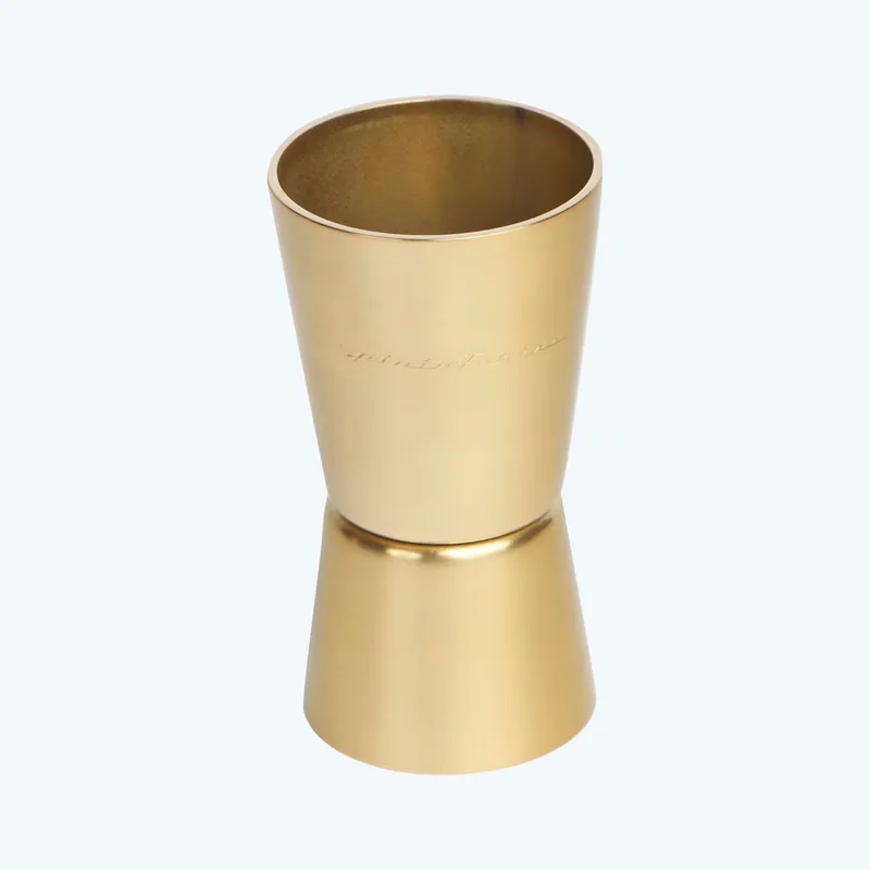 Stile Jigger, Brushed Gold Exclusive