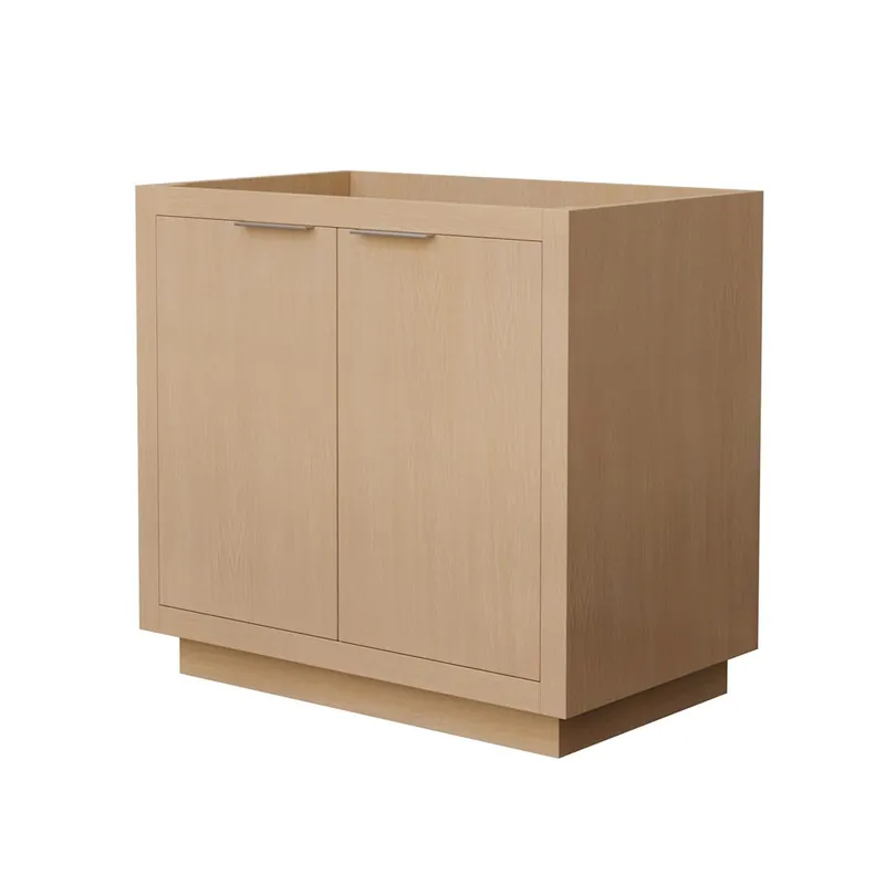 Money Back Guarantee Wyndham Collection Maroni 36" Single Free Standing Vanity Cabinet Only - Less Vanity Top