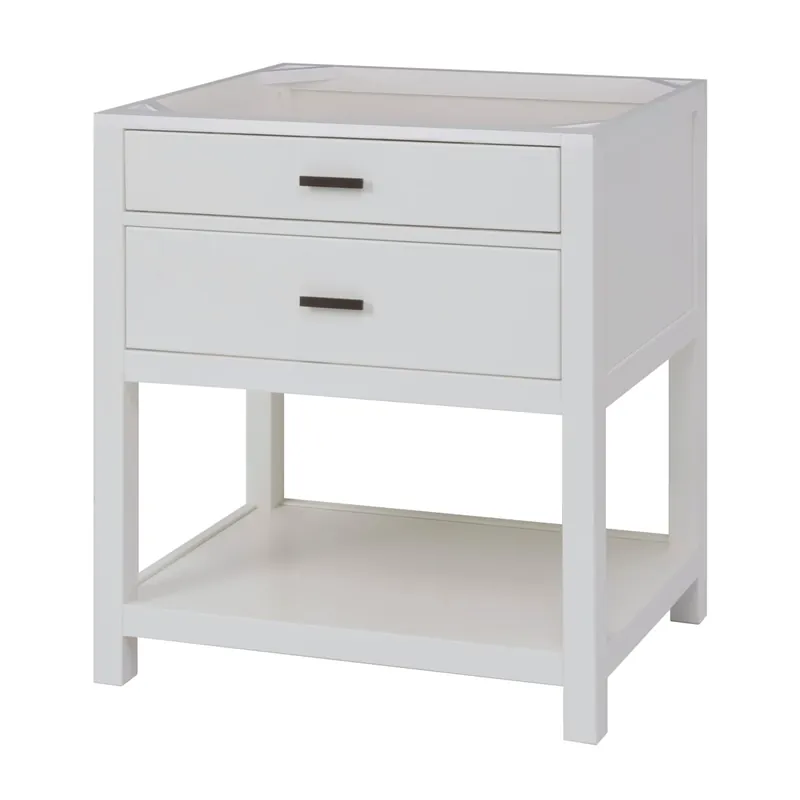 Sagehill Designs Luke 30" Free Standing Wood Single Vanity Cabinet Only - Less Vanity Top Limited Edition