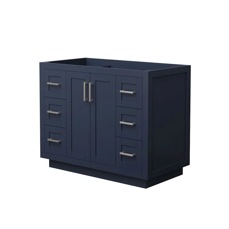 Bulk Order Wyndham Collection Miranda 42" Single Free Standing Vanity Cabinet Only - Less Vanity Top