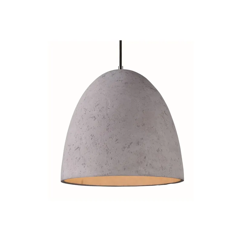 Grab Now Maxim Crete 15" Concrete Pendant with LED Bulb