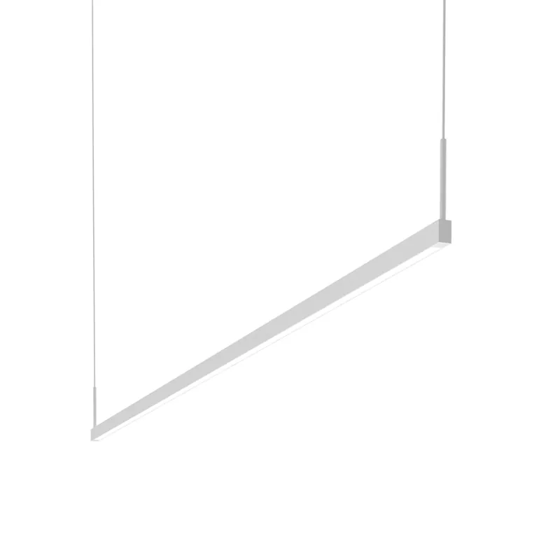 Sonneman Thin-Line 72" Wide Single Sided Integrated LED Suspension Linear Pendant - 3000K Crafted
