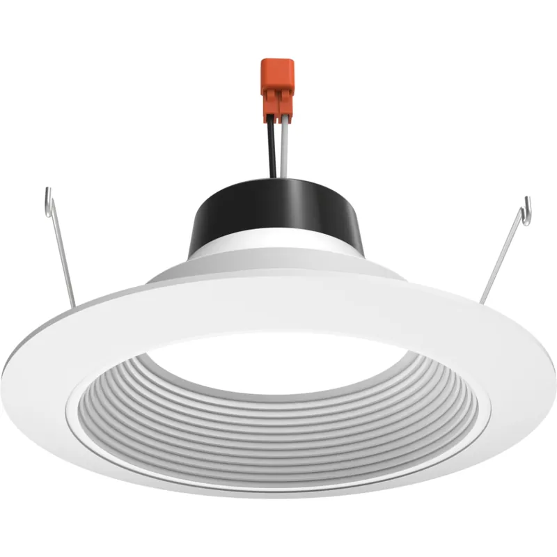 Certified Juno Lighting Contractor Select 6RLD 6" Integrated LED Baffle Recessed Trim - 3000K - 1000 Lumens