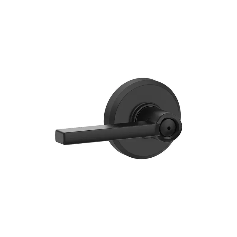 Buy Online Schlage Latitude Privacy Door Lever Set with Decorative Greyson Trim