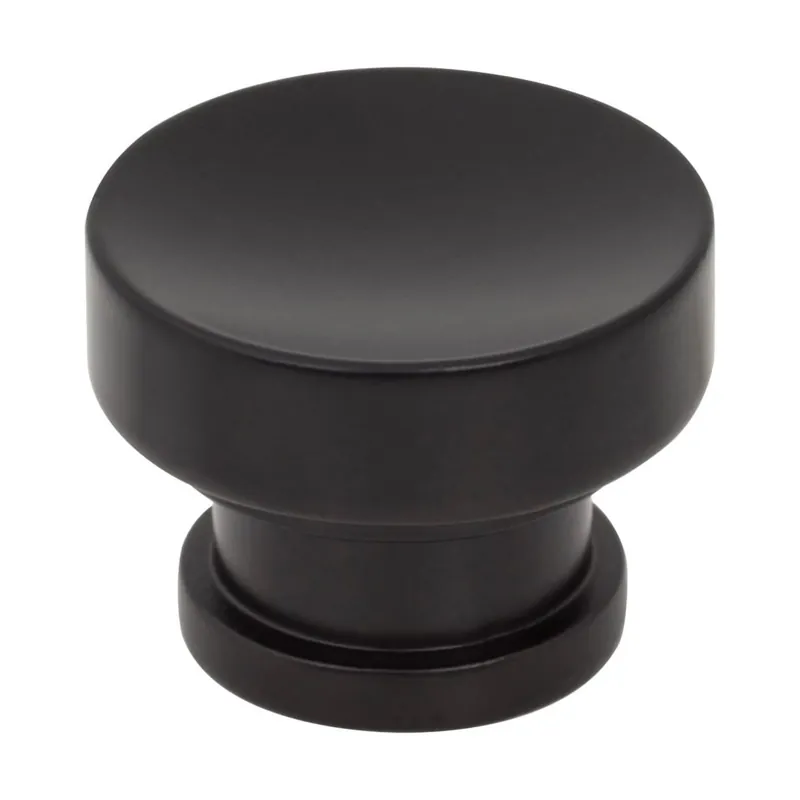 Jeffrey Alexander Elara 1-1/4" Round European Style Concave Cabinet Knob / Drawer Knob Affordable