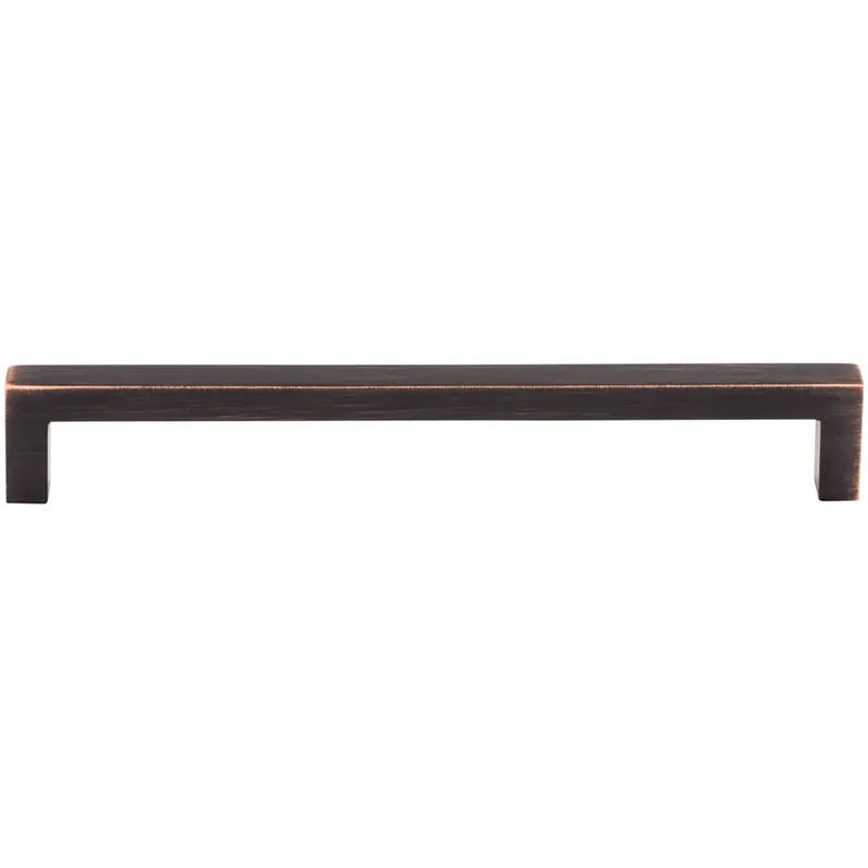 Weekend Sale Top Knobs Square 7-9/16 Inch Center to Center Handle Cabinet Pull from the Nouveau III Series