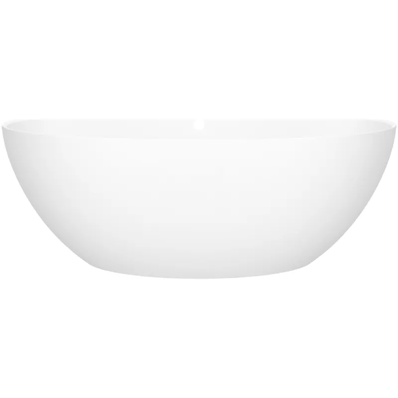 Victoria and Albert Corvara 59" Free Standing Volcanic Limestone Soaking Tub with Center Drain and Overflow Buy Direct