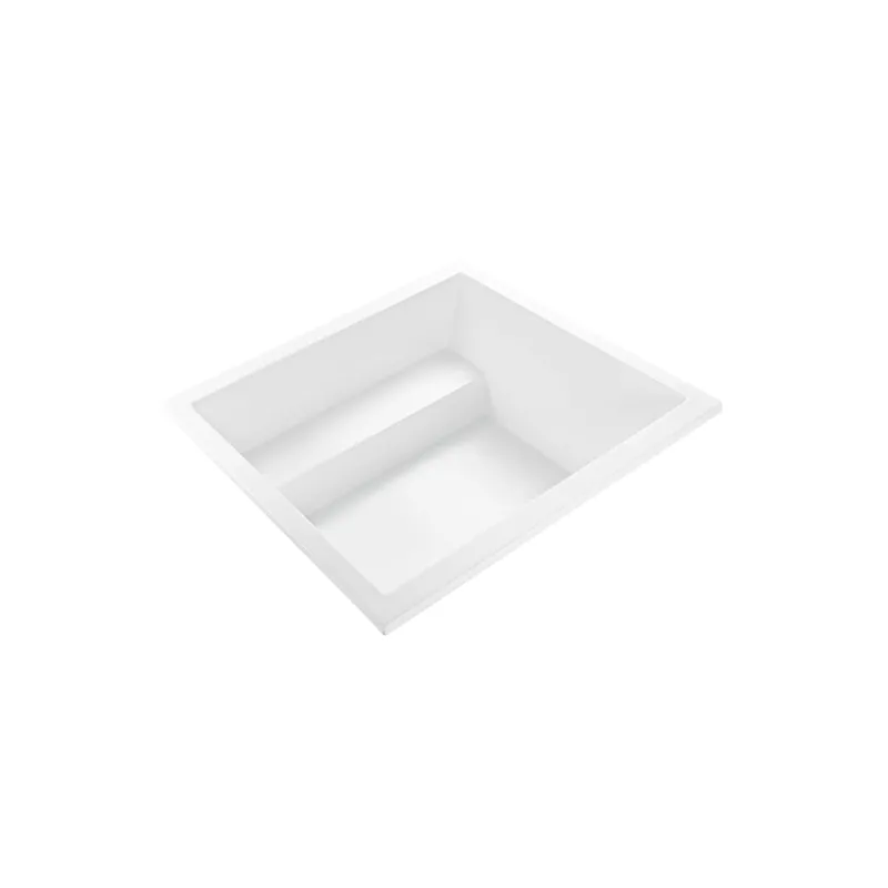 MTI Baths Kalia 3 Designer 60" Undermount Acrylic Air Massage Elite / Whirlpool Tub with Center Drain Placement and Overflow Mega Sale