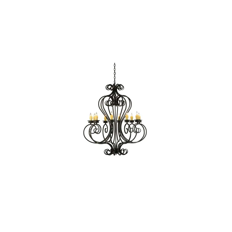 Meyda Tiffany Fernando 10 Light 42" Wide Taper Candle Style Chandelier Hot Deal