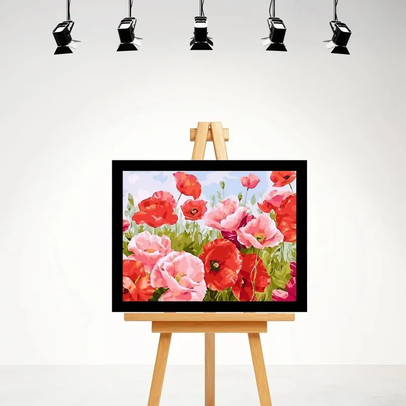 20 × 24 in Black Picture Frame for Paintby Numbers 50x60 cm Art Get Yours