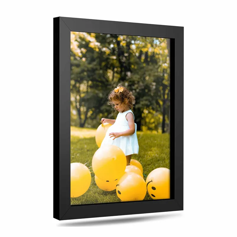 Top Pick Basic Black 19x35 Poster Frame - Thin .75 inch - Black
