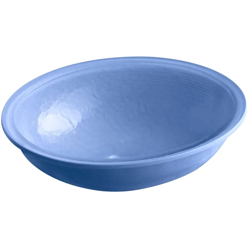 Kohler Artist Editions Whist Opaque Glass 19" x 16-1/8" Under-Mount Bathroom Sink In Sapphire Holiday Sale