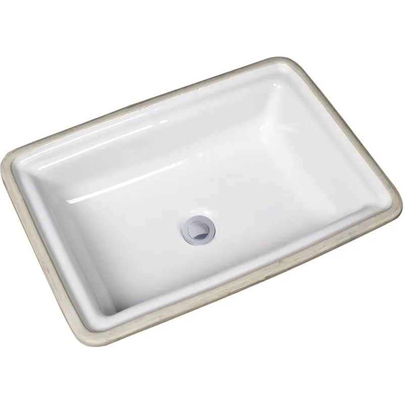 Mansfield Brentwood 20-15/16" Vitreous China Undermount Bathroom Sink with Overflow Professional Grade