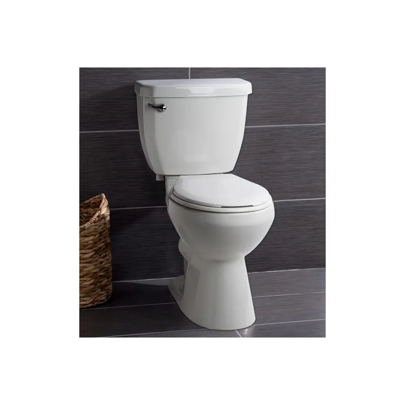Next Day Delivery Miseno Bella Two-Piece High Efficiency Toilet with Round-Front Chair Height Bowl - Includes Toilet Seat and Wax Ring Kit
