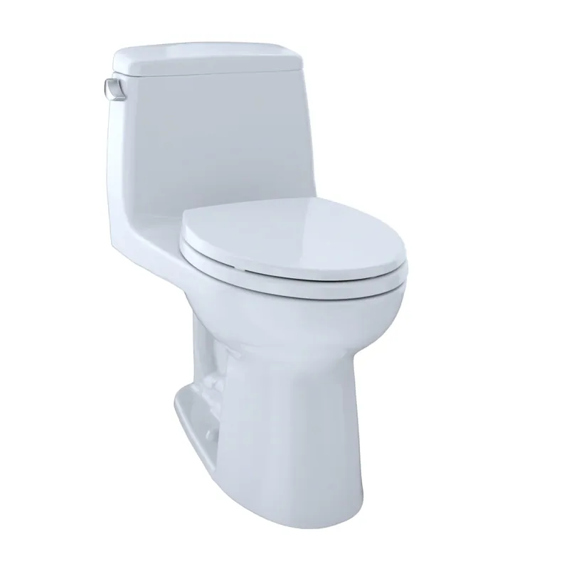 Top Pick TOTO UltraMax One Piece Elongated 1.6 GPF Toilet with G-Max Flush System - SoftClose Seat Included