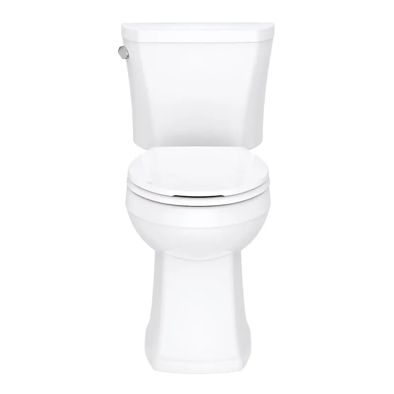 Price Drop Gerber Avalanche 1.28 GPF Two Piece Elongated Chair Height Toilet with Left Hand Lever - Seat Included