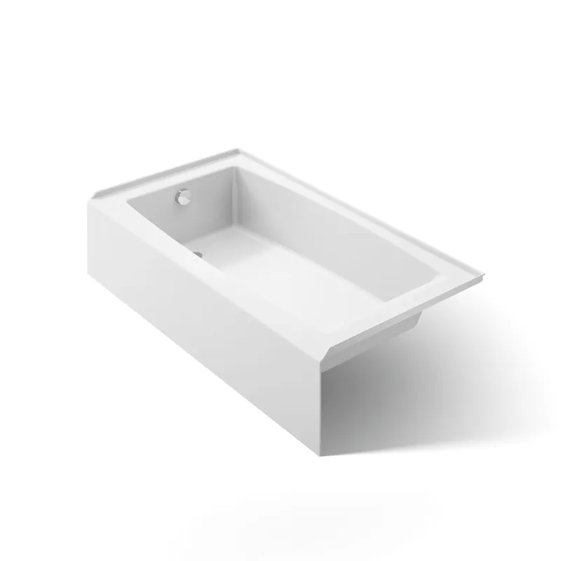 Get Yours Kohler Entity 60" x 32" Three Wall Alcove Acrylic Soaking Tub with Left Drain