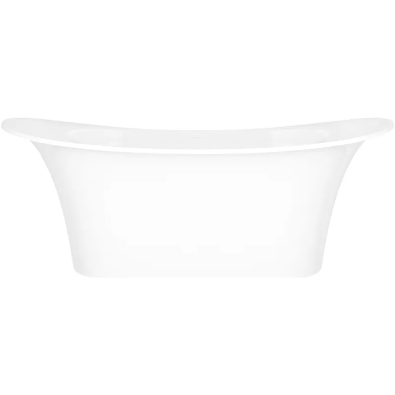 Professional Grade Victoria and Albert Toulouse 71" Free Standing Volcanic Limestone Soaking Tub with Center Drain