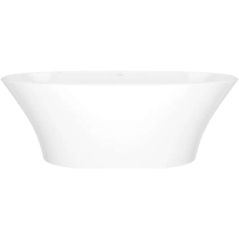 Victoria and Albert Ionian 67" Free Standing Volcanic Limestone Soaking Tub with Center Drain Super Sale
