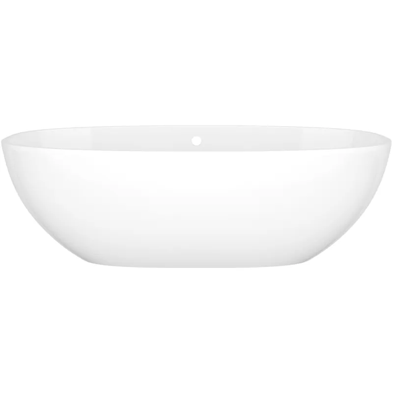 Victoria and Albert Barcelona 67" Free Standing Volcanic Limestone Soaking Tub with Center Drain and Overflow Holiday Sale