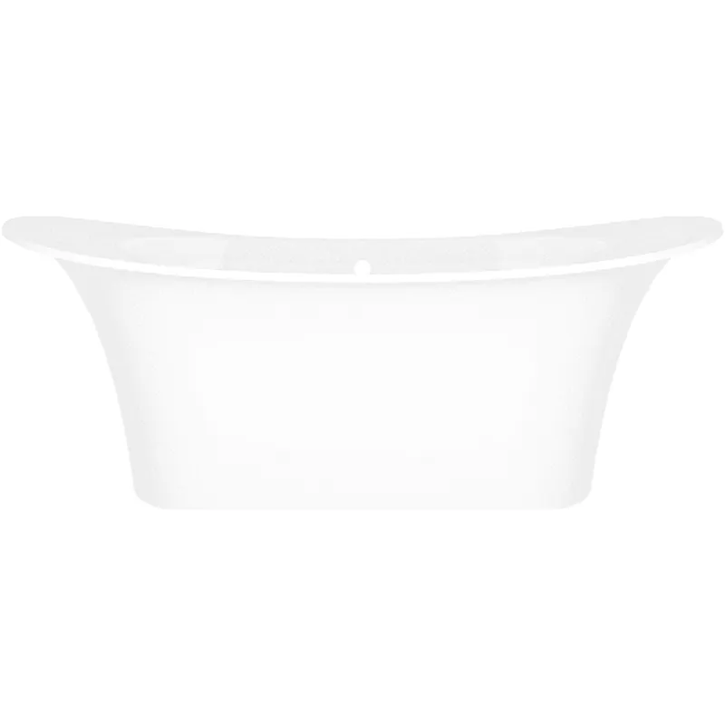 Best Choice Victoria and Albert Toulouse 71" Free Standing Volcanic Limestone Soaking Tub with Center Drain and Overflow