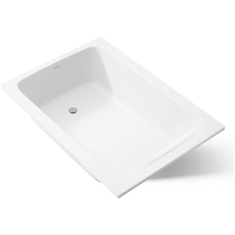 Kohler Avec 60" Drop In Acrylic Soaking Tub with Reversible Drain Authentic