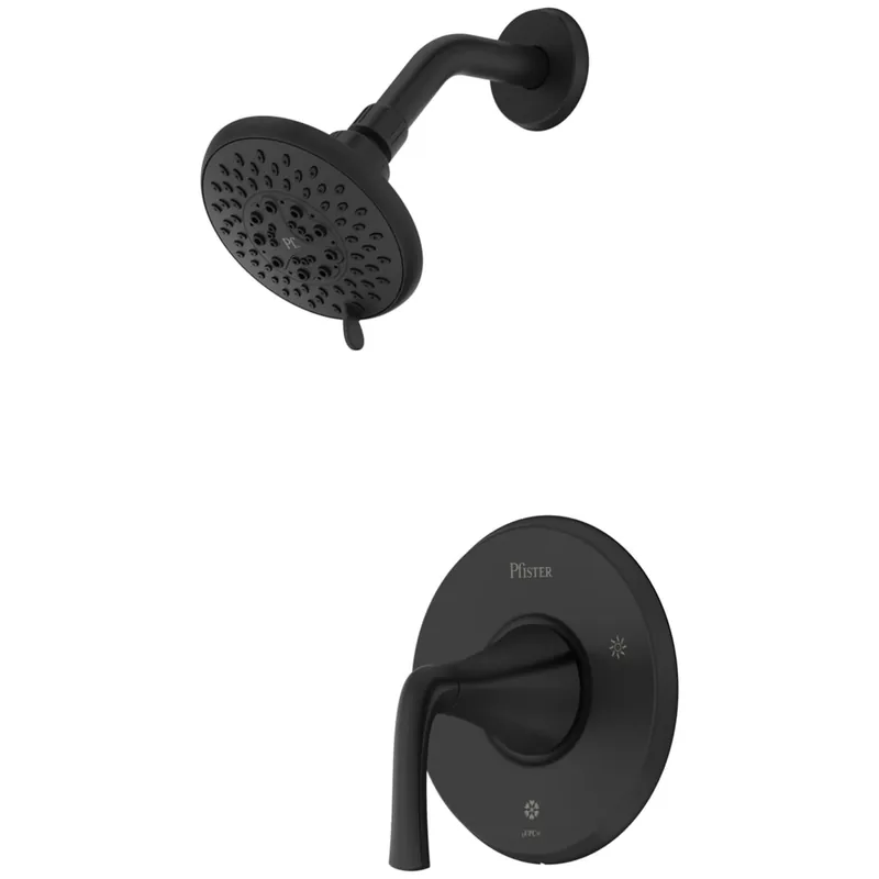 Best Choice Pfister McAllen Shower Only Trim Package with 1.8 GPM Multi Function Shower Head with SecurePfit Anti-Wobble Handle, Pforever Seal, and Spot Defense Technology