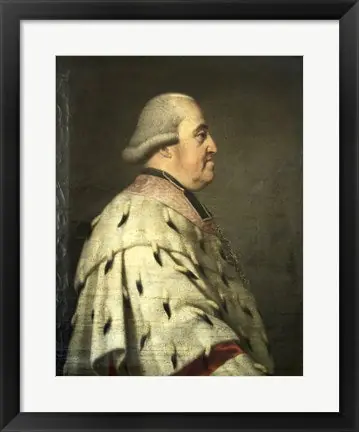 Premium Portrait of Prince Clemens Wenceslaus of Saxony - 24x18 \\/ Framed Art