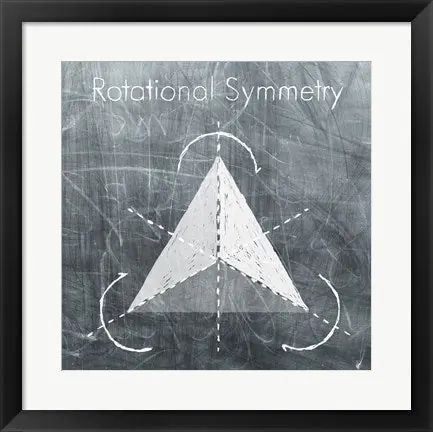 Rotational Symmetry - 16x16 \\/ Framed Art Mega Sale
