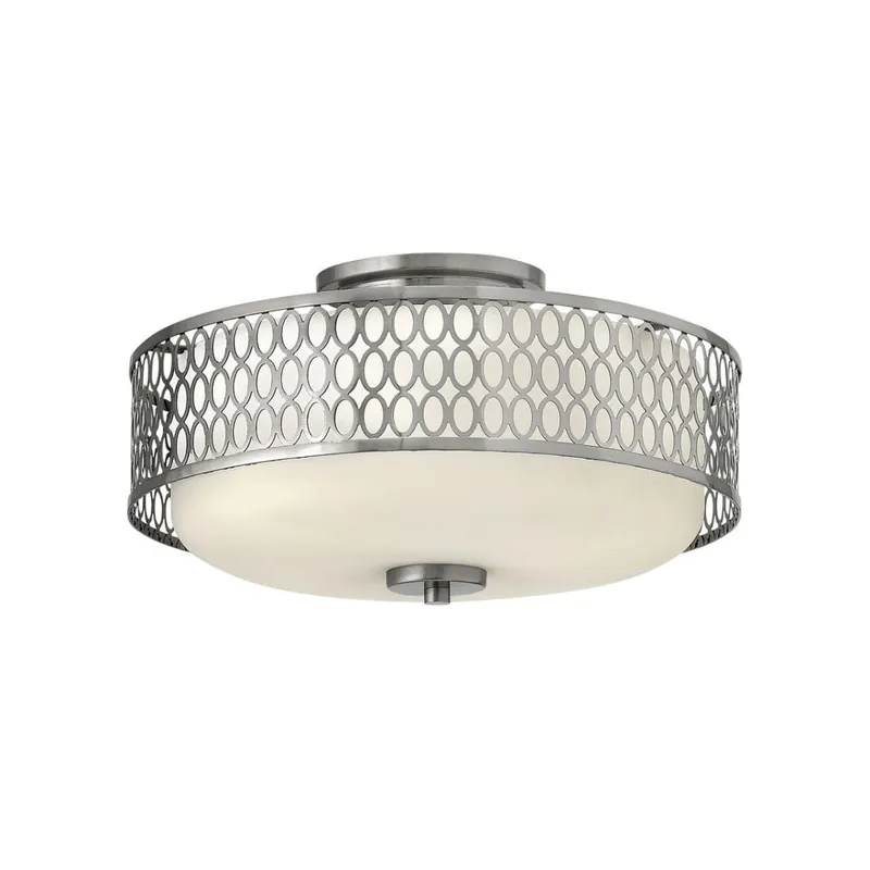 Hinkley Lighting 3 Light Indoor Semi-Flush Ceiling Fixture from the Jules Collection Buy Online