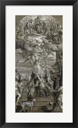Limited Time The Martyrdom of Saint Justina by Paolo Veronese - 25x13 \\/ Framed Art
