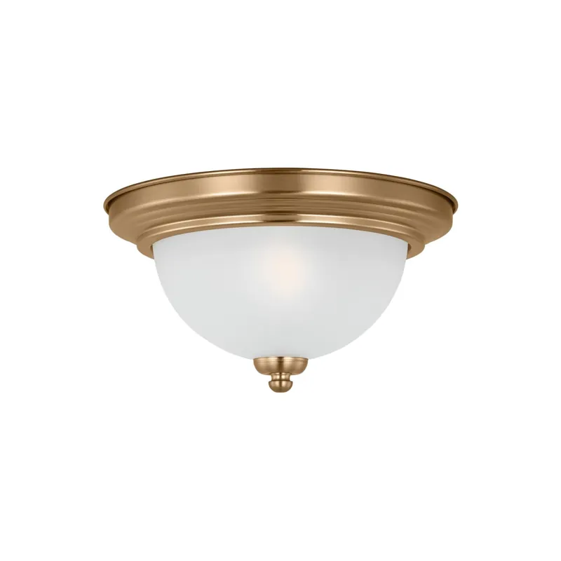 Generation Lighting Geary 11" Wide Outdoor Flush Mount Bowl Ceiling Fixture Direct From Manufacturer