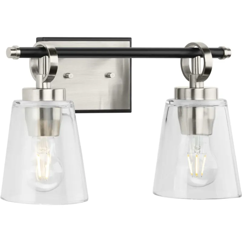 Secure Checkout Progress Lighting Cassell 2 Light 15" Wide Vanity Light