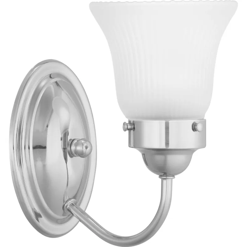 Progress Lighting Single Light 8" Tall Bathroom Sconce Secure Checkout