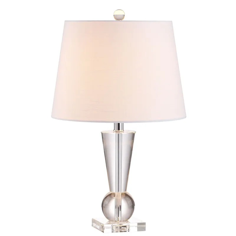 Trusted Brand JONATHAN Y Lighting Wynne Single Light 22" Tall LED Novelty Table Lamp with Hardback Cotton Shade